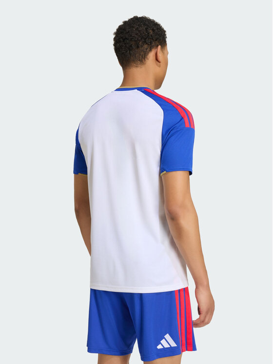 adidas adidas Koszulka techniczna 170316 Biały Slim Fit