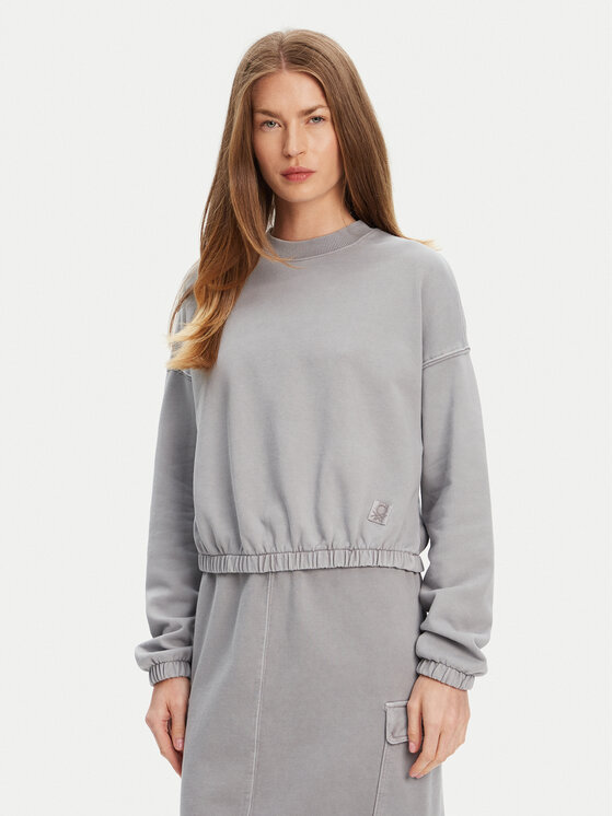 United Colors Of Benetton Mikina 39BLD109O Sivá Regular Fit