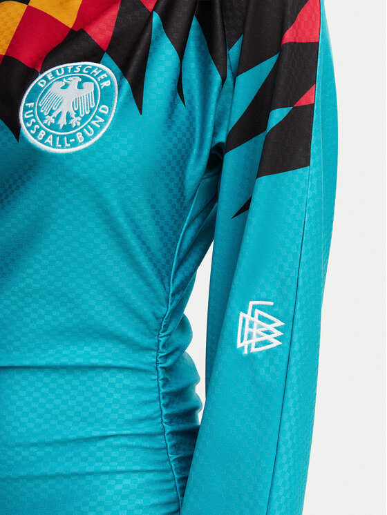 adidas adidas Blūze Germany Reconstructed Bringback KD0970 Zaļš Slim Fit