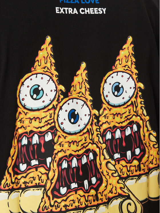 HUGO HUGO T-Shirt Nizzerio 50533390 Czarny Regular Fit