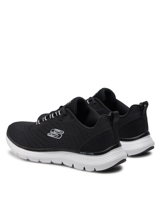 Skechers Sneakersy Flex Appeal 5.0- 150201/BKW Czarny | Modivo.pl