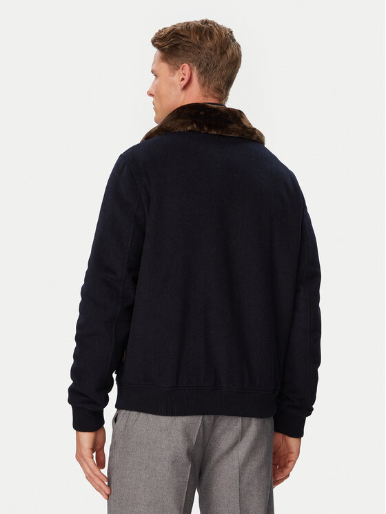 Bugatti Bugatti Winterjacke 276096-21061 Dunkelblau Regular Fit