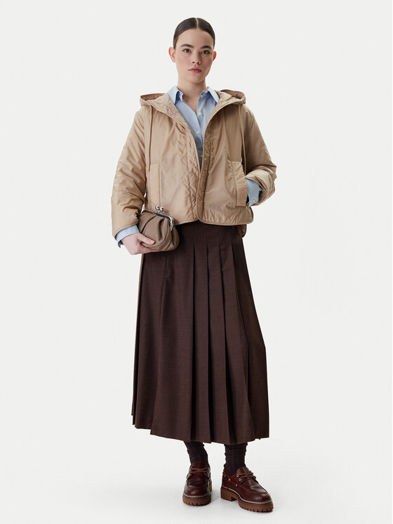 Weekend Max Mara Weekend Max Mara Pārejas jaka Agreste 2615481041 Bēšs Regular Fit