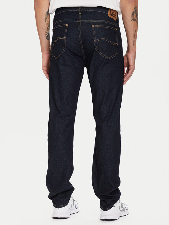 Lee Lee Džinsai Rider 112372611 Tamsiai mėlyna Slim Fit