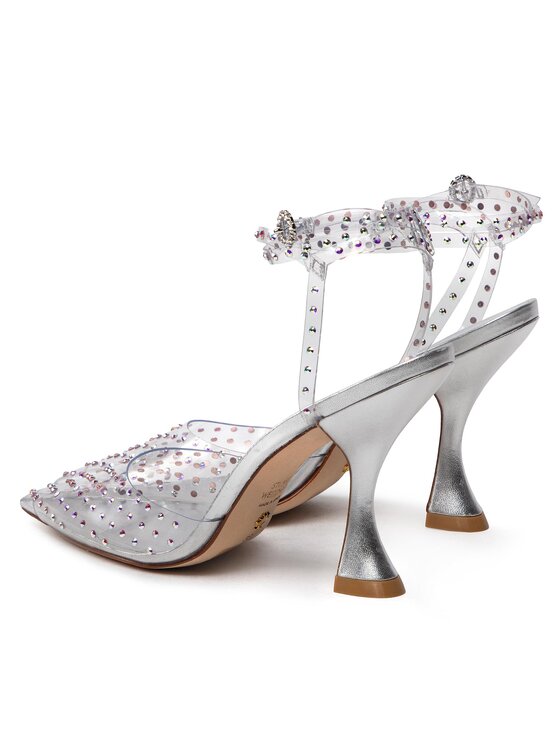 Stuart Weitzman Stuart Weitzman Sandały Glamxcrve100wrppmp Przezroczysty