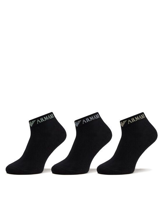 Set di 3 paia di calzini corti da uomo Emporio
