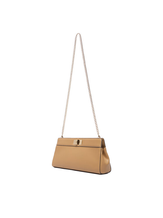 Tommy Hilfiger Tommy Hilfiger Дамска чанта Th Modern Clutch AW0AW18727 Светлокафяв