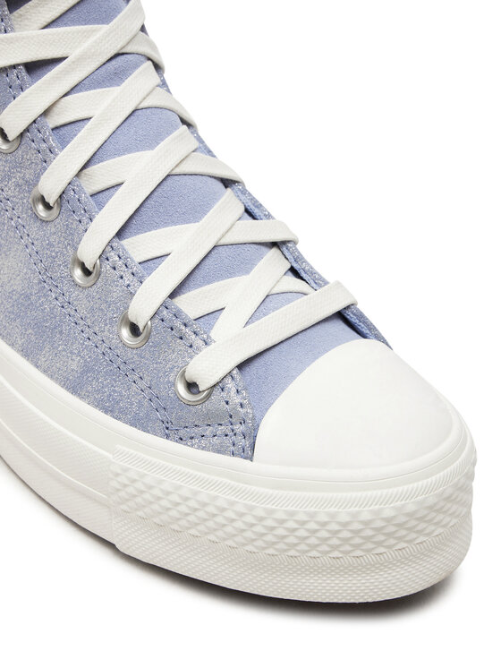 Converse Converse Scarpe da ginnastica Chuck Taylor All Star Lift Platform Suede Shimmer Hi A11549C Viola