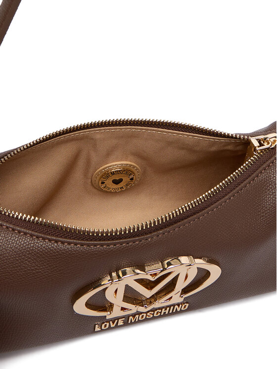 LOVE MOSCHINO Сумка JC4212PP0PKB0313 Темно-коричневий — фото 4