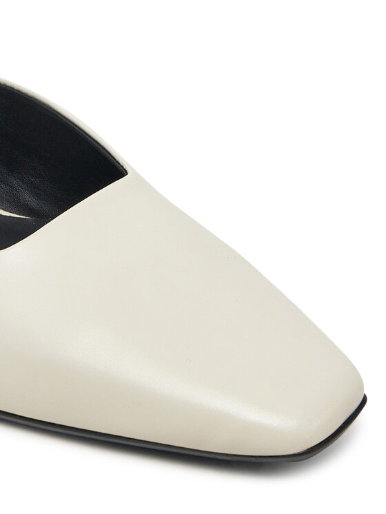 Calvin Klein Calvin Klein Sandaalid Heel Mule Pump 50 - Lth HW0HW02551 Beež