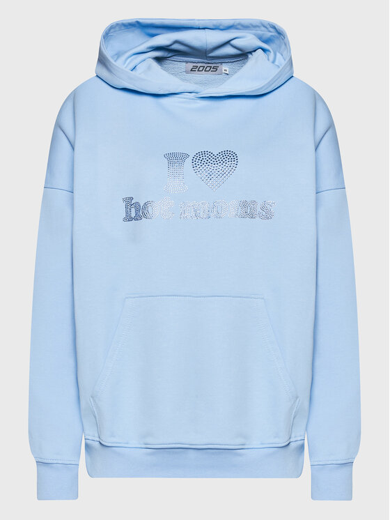 2005 2005 Суитшърт Unisex Hot Moms Светлосиньо Regular Fit