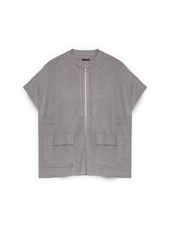 Fiorella Rubino Fiorella Rubino Cardigan M784E001962N013 Grigio Regular Fit