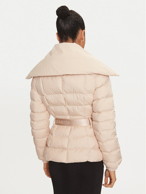 Elisabetta Franchi Elisabetta Franchi Зимно яке PI-76D-46E2-V680 Екрю Regular Fit