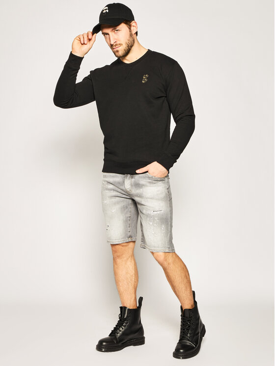 MCQ Alexander McQueen MCQ Alexander McQueen Світшот 387535 ROT40 1000 Чорний Regular Fit