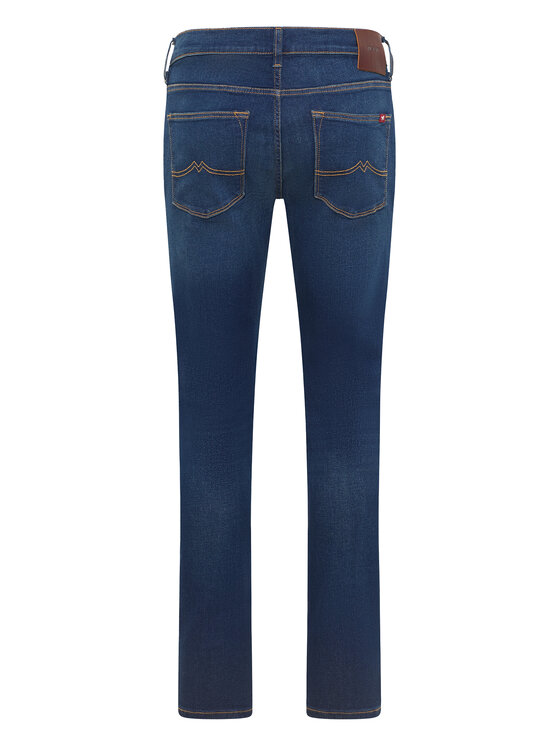 Mustang Mustang Jeansy Frisco 1016793 Granatowy Skinny Fit