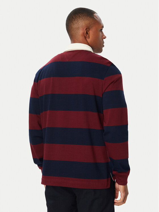 Tommy Hilfiger Tommy Hilfiger Polo Essential MW0MW45692 Granatowy Regular Fit