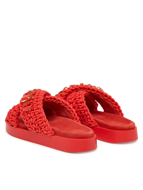 Inuikii Inuikii Шльопанці Woven Stones 1004.003.0073 Червоний