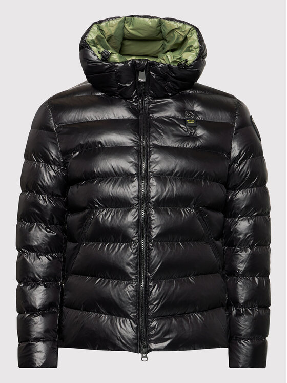 Blauer Blauer Žieminė striukė 21WBLUC02079 Juoda Regular Fit