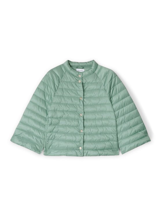 Motivi Motivi Giubbotto piumino F099W100080N015 Turchese Flared Fit