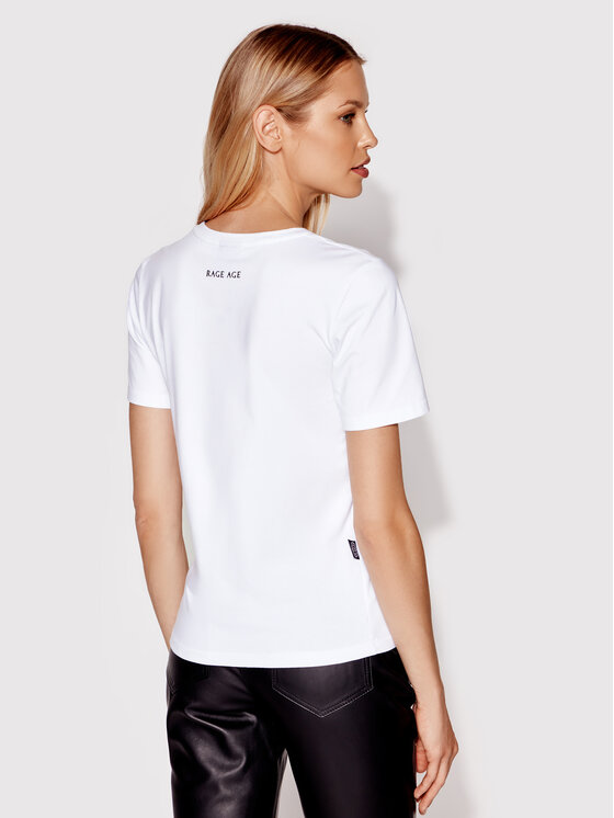 Rage Age Rage Age Marškinėliai Eudoxa 2 Balta Regular Fit