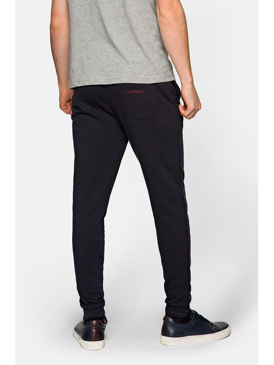 Lancerto Lancerto Spodnie dresowe Dax Granatowy Regular Fit