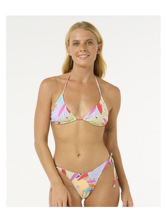 Rip Curl Rip Curl Góra od bikini Cala Vadella Trilange Top Kolorowy