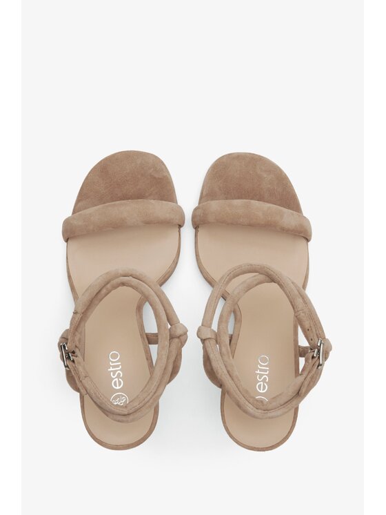 Estro Estro Σανδάλια ER00113399 Μπεζ
