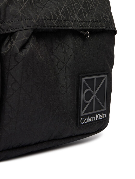 Calvin Klein Calvin Klein Nerka Utility Emblem Sling Waistbag LV04D3341G Czarny