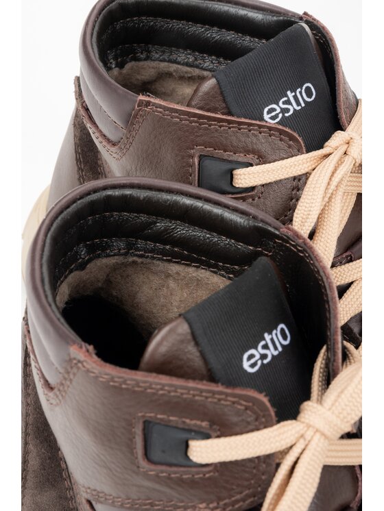 Estro Estro Sneakersy ER00116750 Hnědá
