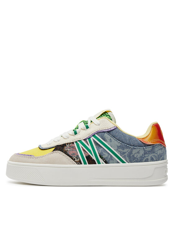 Desigual Desigual Sneakersy 24SSKA01 Kolorowy