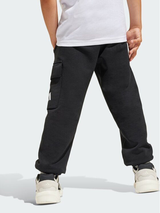 adidas adidas Spodnie materiałowe 164905 Czarny Regular Fit
