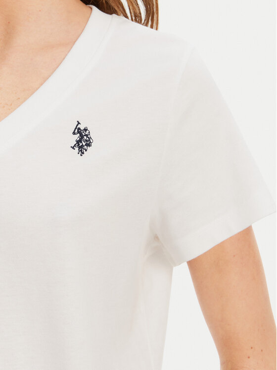 U.S. Polo Assn. U.S. Polo Assn. Tričko WUP0635 Biela Classic Fit