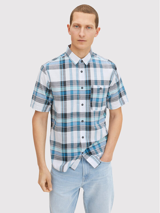 Tom Tailor Košeľa 1031045 Modrá Regular Fit