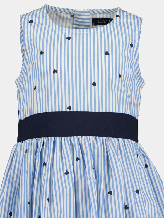 Blue Seven Blue Seven Ljetna haljina 734131 X Plava Regular Fit