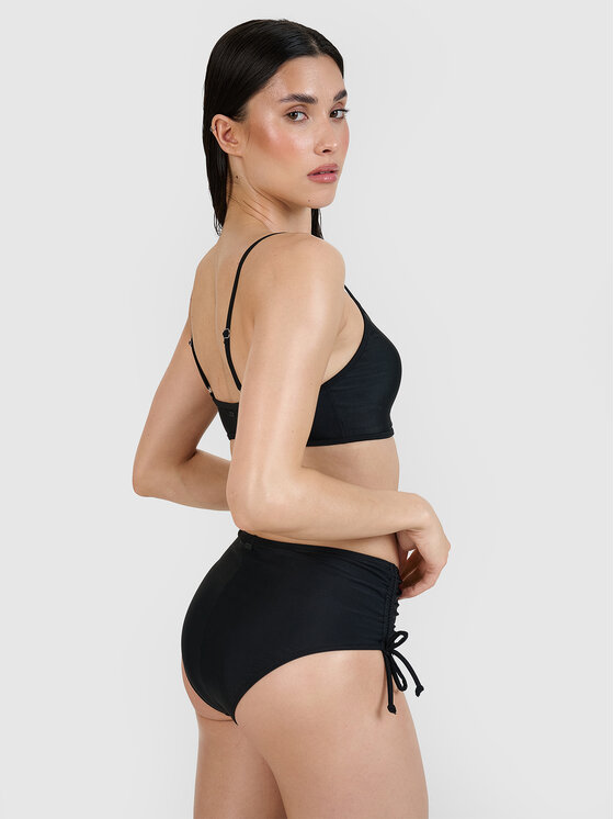 4F 4F Góra od bikini FOB SUMMER Czarny