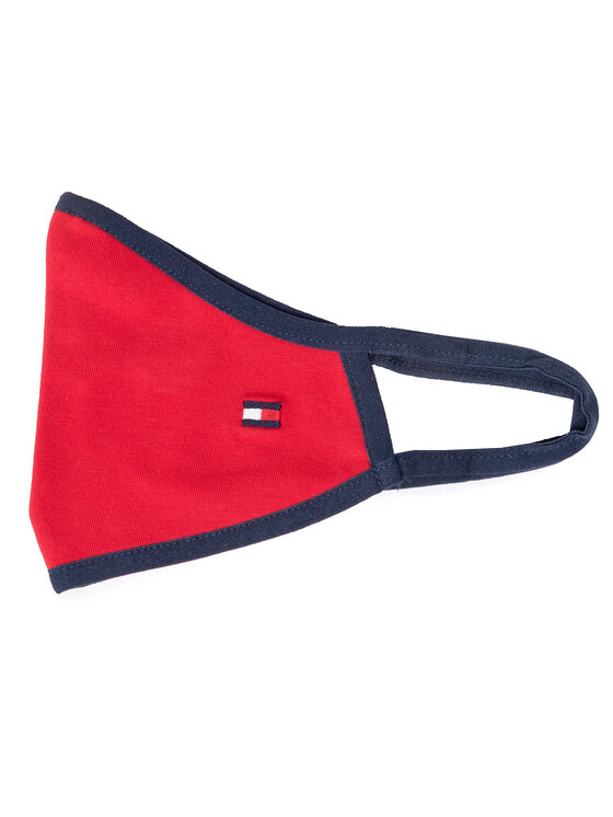 Tommy Hilfiger Tommy Hilfiger Auduma masku komplekts Kids Face Covers 2-Pack AU0AU01188 Tumši zils