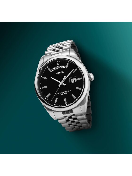 Timex Timex Hodinky TW2V67800 Strieborná