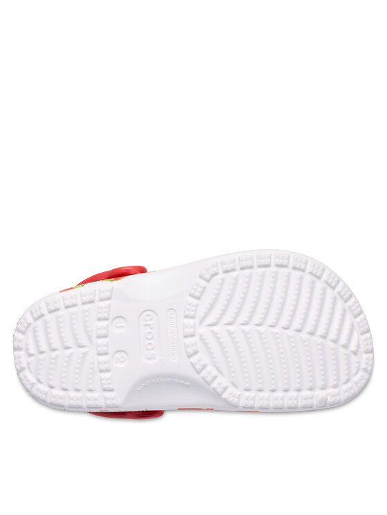 Crocs Crocs Natikače Kids’ Classic Fresh Fruits Clog 211020 Bijela