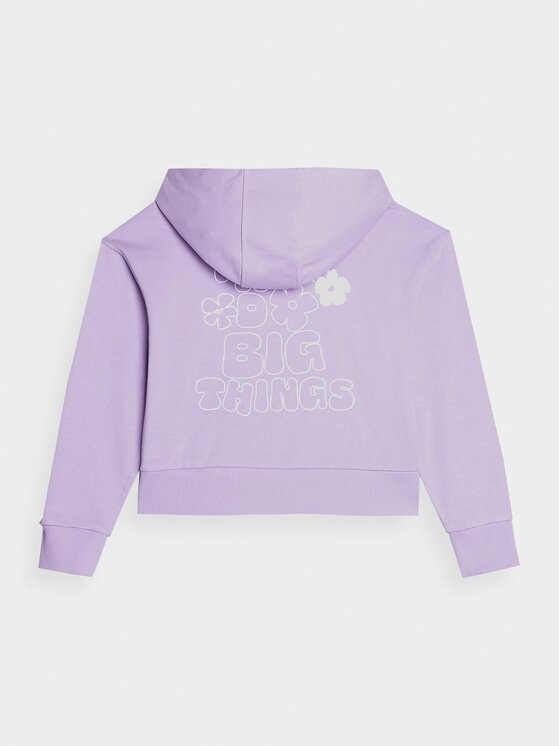 4F 4F Суитшърт 4FJAW23TSWSF645 Виолетов Regular Fit