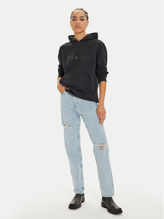 Calvin Klein Performance Calvin Klein Performance Bluza 00GMF4W302 Czarny Regular Fit