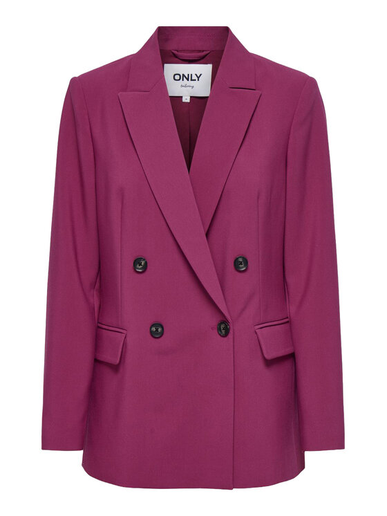 ONLY ONLY Marynarka Casey 15338768 Różowy Regular Fit