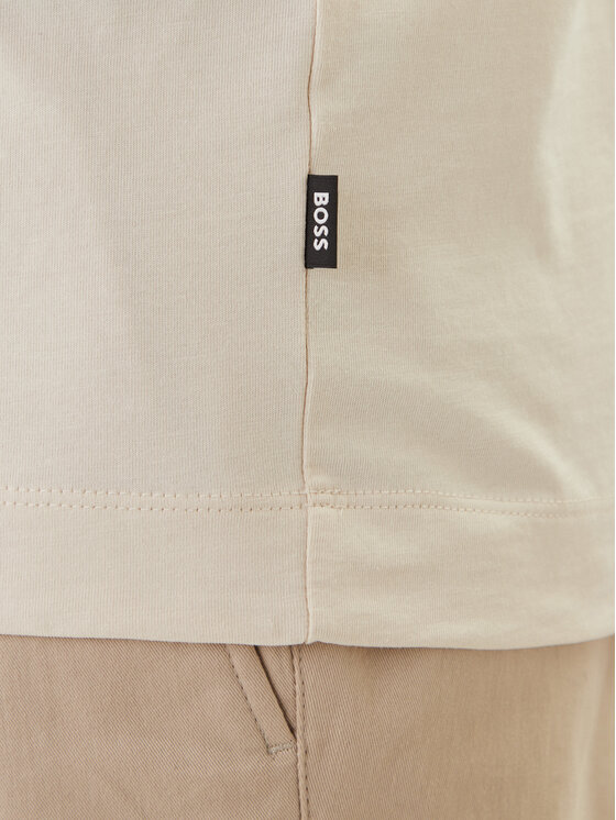 BOSS BOSS T-krekls Thompson 01 50468347 Bēšs Regular Fit