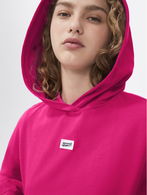 Sprandi Sprandi Суитшърт SP22-BLD113 Розов Regular Fit