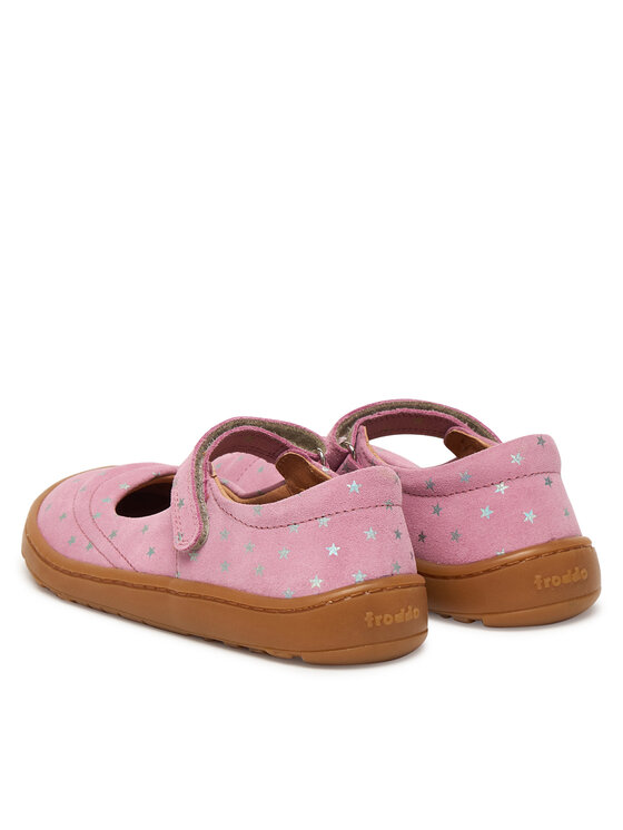 Froddo Froddo Baleriny Barefoot Mary J G3140195-4 D Różowy