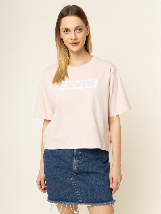 Levi's® T-krekls Graphic Parker Tee 85634-0008 Rozā Regular Fit