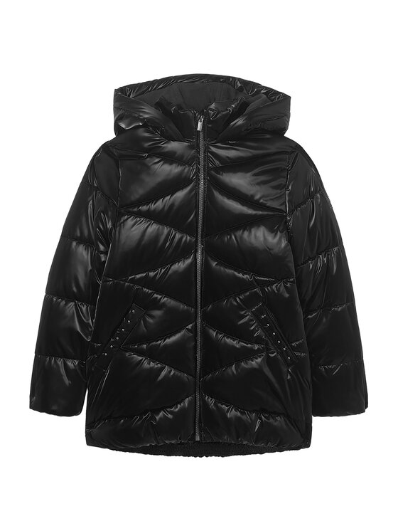 Mayoral Mayoral Zimní bunda 7436 Černá Regular Fit
