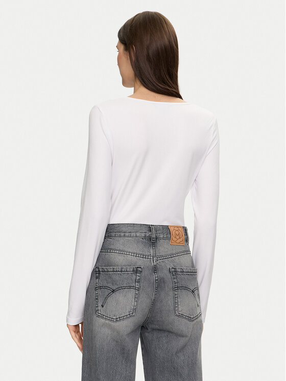 Brave Soul Brave Soul Body LBS-225NOEMIWHTE Biały Regular Fit