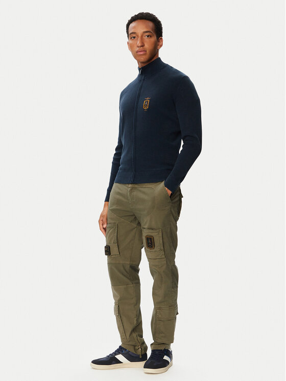Aeronautica Militare Aeronautica Militare Ζακέτα 262MA1669UL00463 Σκούρο μπλε Regular Fit