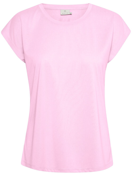 Kaffe Kaffe Тишърт Kalise Marie 10506680 Розов Loose Fit