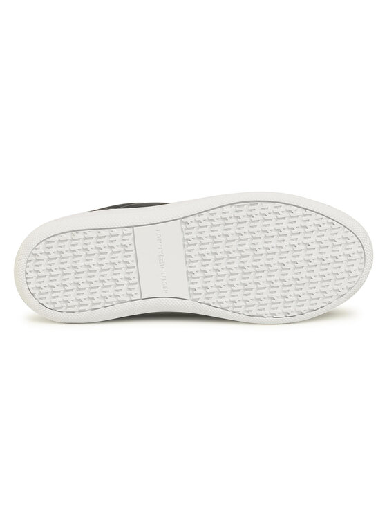 Tommy Hilfiger Tommy Hilfiger Sneakers Leather Tommy Hilfiger Cupsole FW0FW05009 Blu scuro